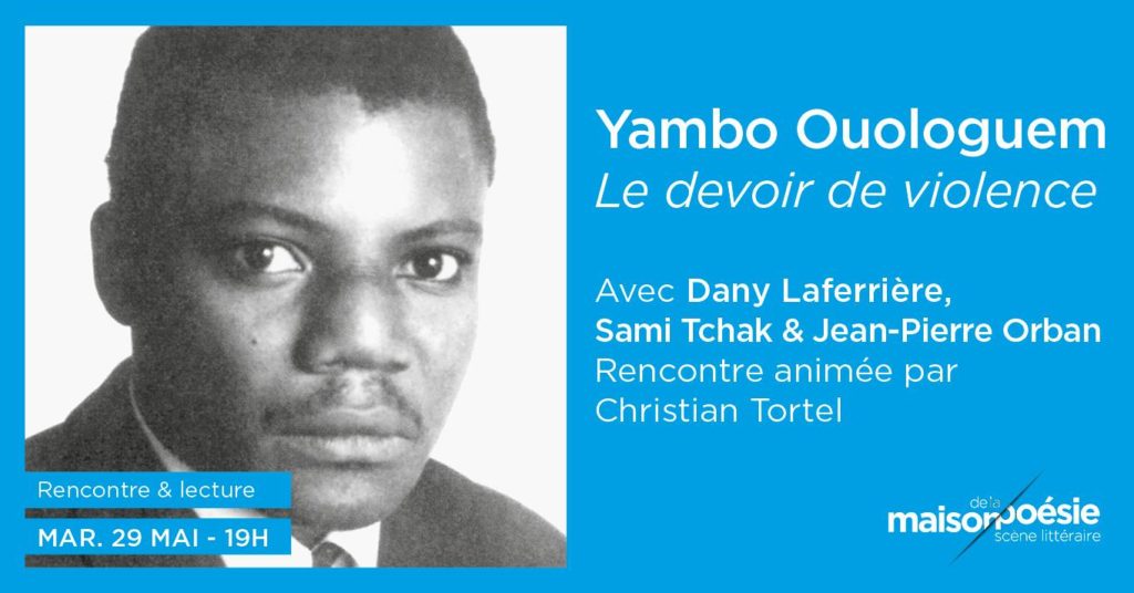 Le Devoir De Violence De Yambo Ouologuem Jean-Pierre Orban | Livre culte, livre maudit: l’histoire du Devoir de